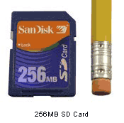 flash memory for data logger