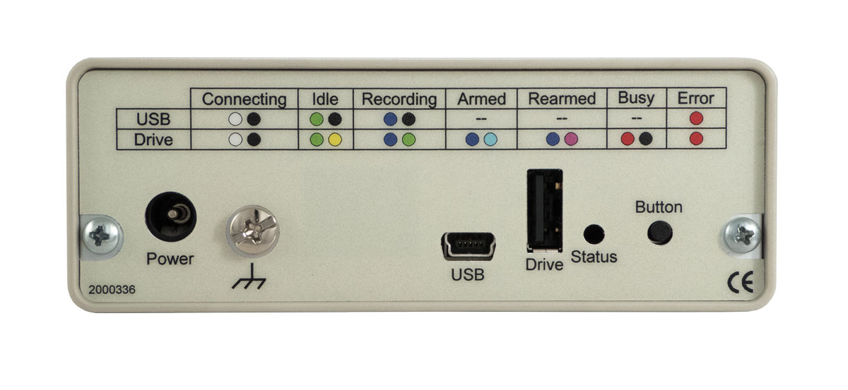 DI-4718B DAQ and Data Logger - Rear View