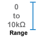 This amplifier module measures 0 to 1k Ohm.